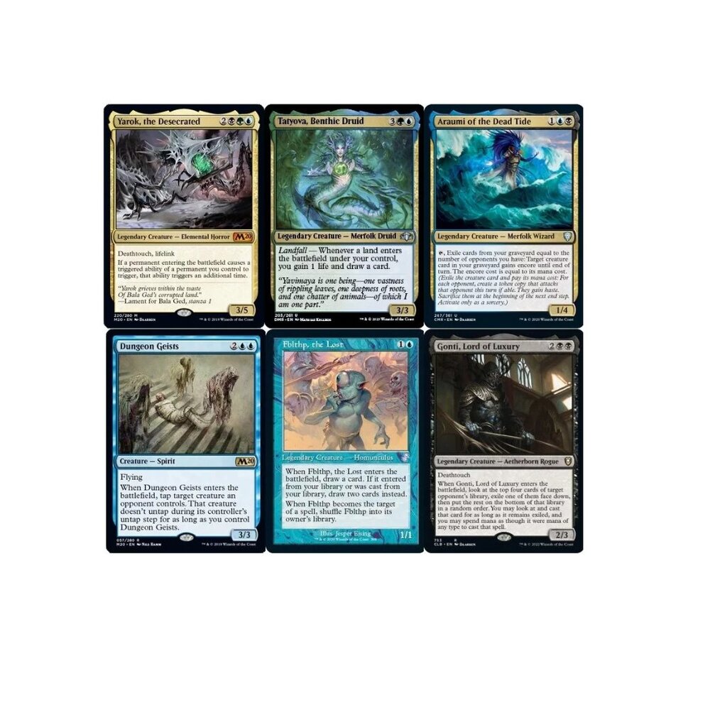 MTG Commander EDH Deck Yarok, the Desecrated 100 Magic Cards Custom Deck - NM